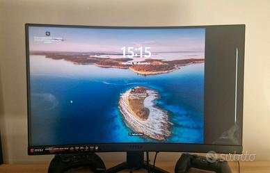 Monitor MSI curvo 24"