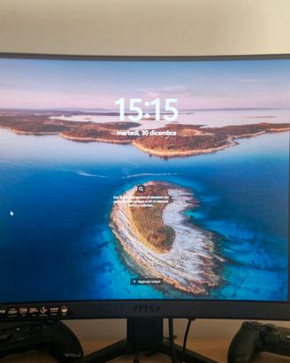 Monitor MSI curvo 24"