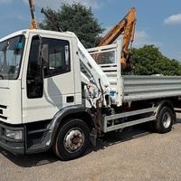 IVECO Eurocargo 120E15 + Ribaltabile con Gru