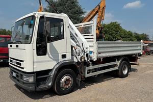 IVECO Eurocargo 120E15 + Ribaltabile con Gru