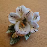 Fiori in porcellana stile capodimonte