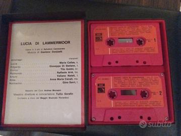 LUCIA di LAMMERMOOR in MUSICASSETTE