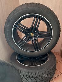 4 Cerchi originali Porsche gomme e sensori