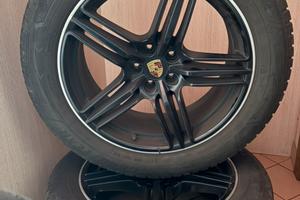 4 Cerchi originali Porsche gomme e sensori