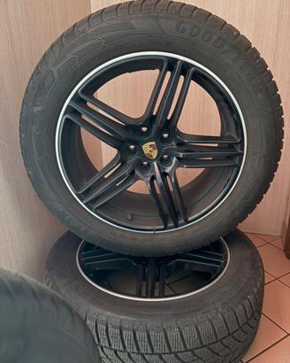 4 Cerchi originali Porsche gomme e sensori