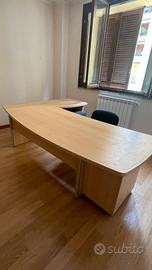 Scrivania Ufficio Operativa Angolare Professionale
