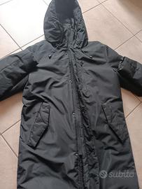 giubbotto invernale lungo nero