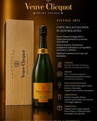 Veuve Clicquot Vintage 2015 Magnum 1,5 L