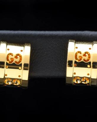 GUCCI ICON ORECCHINI A LOBO IN ORO GIALLO 18 KT