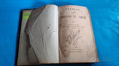 Novelle di Edmondo De Amicis 1913