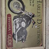 Targhetta Harvey davidson