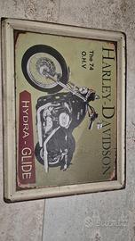 Targhetta Harvey davidson