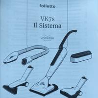 Sistema Folletto VK7S come nuovo