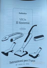 Sistema Folletto VK7S come nuovo