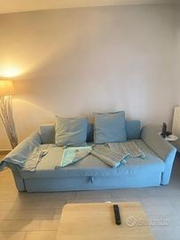 Divano letto 3 posti sfoderabile