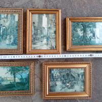 Quadretti con cartoline vintage