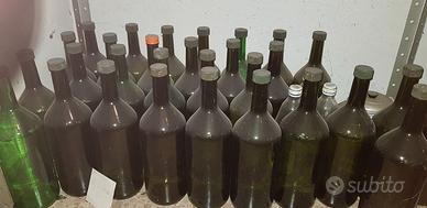 Bottiglie litri 2 (Olio Carli, lavate)