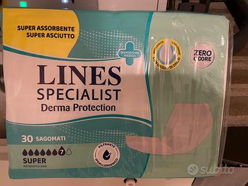Pannoloni sagomati unisex super assorbenti