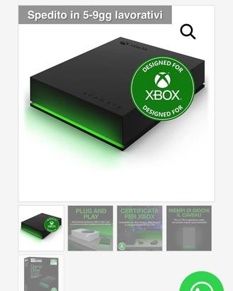 Seagate Game Drive for Xbox, 4TB