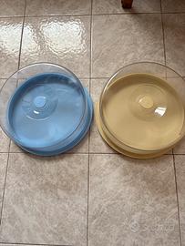 Set 2 porta torte grandi