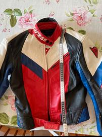 Tuta pelle donna moto divisibile Dainese tg 42