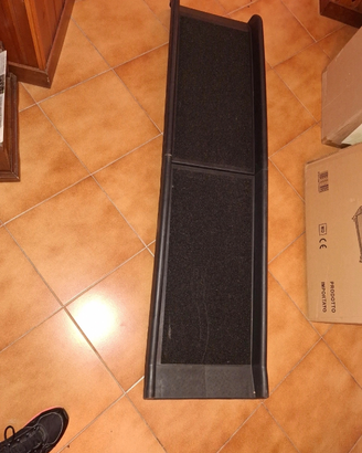 Rampa pieghevole per cani