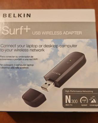 USB wireless belkin WiFi chiavetta