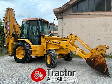 TERNA KOMATSU WB97R BRACCIO TELESCOPICO 4X4 4RM