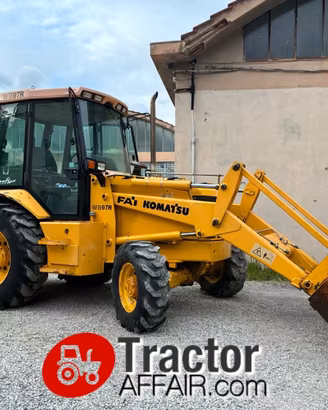TERNA KOMATSU WB97R BRACCIO TELESCOPICO 4X4 4RM