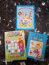 3 album da colorare bambini 