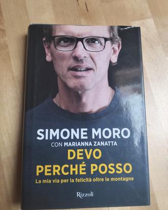 Libro Simone Moro - devo perché posso 