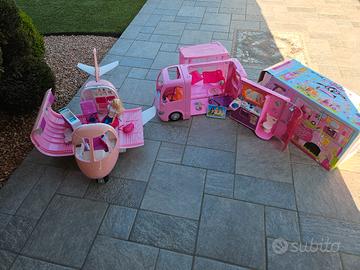 aereo e camper barbie 