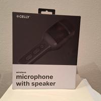 Microfono wireless con speaker integrato Celly