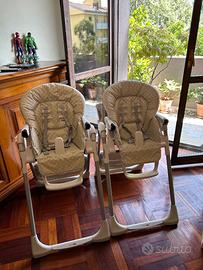 Seggiolone Prima Pappa Zero3 Peg Perego, gemelli