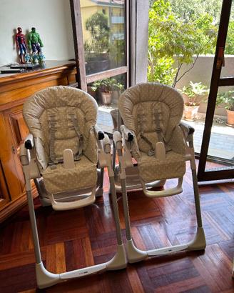 Seggiolone Prima Pappa Zero3 Peg Perego, gemelli