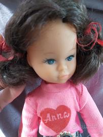 Bambola vintage anni 70vestita originale dell'epoc