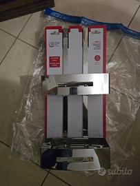 porta shampoo ecc. in acciaio inox