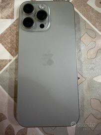 Iphone 16 pro max 256 gb  garanzia titanio sabbia