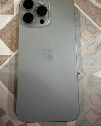 Iphone 16 pro max 256 gb  garanzia titanio sabbia