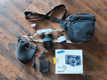 Samsung NX1000 SD 32Gb Obiettivo Zoom aggiuntivo