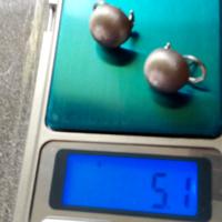 orecchini oro bianco 750