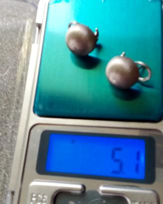 orecchini oro bianco 750