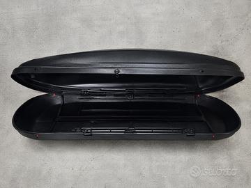 Box tetto originale Volkswagen con barre portatutt
