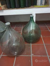 Damigiane in vetro