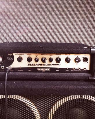AMPLI BASSO BEHRINGER(3000wt)  - BX 3000T + CASSA