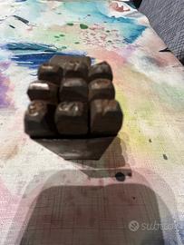 Punzonatori in ferro 5mm numerici 1-10