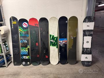 TAVOLE DA SNOWBOARD