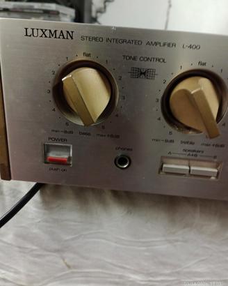 Amplificatore Luxman L400, revisionato.