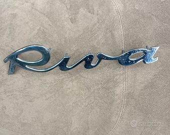 Scritta riva per aquarama