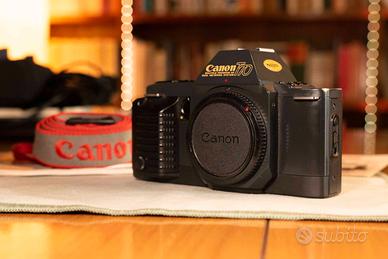 Canon T70 analogica